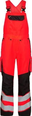Produktbild von F. Engel Safety Light Damen Latzhose, Rot/Schwarz, Gr. 36
