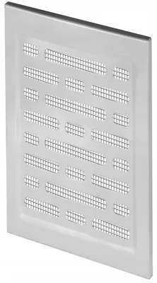 Produktbild von Awenta Metall-Lüftungsgitter MN3B Weiß 14x21 cm