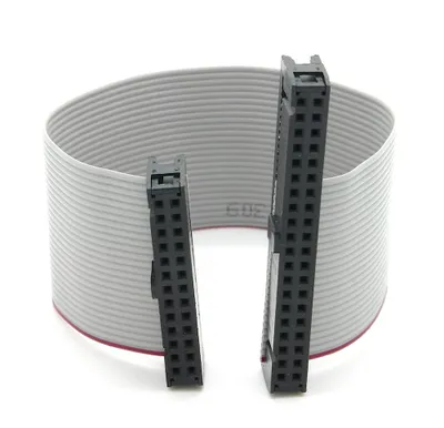 Produktbild von GPIO Adapter-Kabel für Raspberry Pi, 40 Pin Buchse > 26 Pin Buchse, grau, 15cm