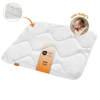 Productafbeelding van Baby-dekbed 80 x 80 cm, vier-seizoenen-dekbed, 100% microvezel, wasbaar, sleepling