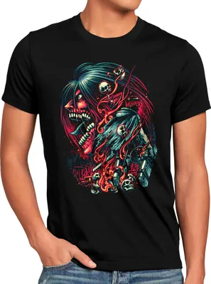 Produktbild von A.N.T. Attack Eren Herren T-Shirt attack anime japan manga on titan aot
