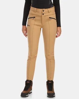 Productafbeelding van Kilpi Maura broek, beige, maat 40 / Regular, dames, beige, maat 40