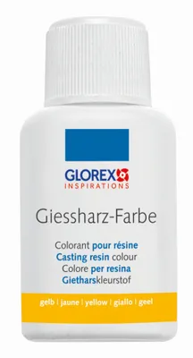 Obrázok produktu pre Odlievacia živica farba žltá, 20 ml
