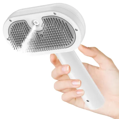 Produktbild von Steamy Katzenbürste, 3-in-1 Katzenbürste mit Dampf, Multifunktionaler Katzenspray-Massagekamm, Steamy Katzenbürste, Beseitigen Sie fliegende Haare