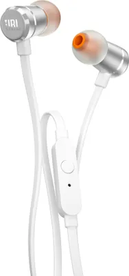 Zdjęcie produktu dla JBL T290, Przewodowa, 20 - 20000 Hz, Poczenia/muzyka, Zestaw suchawkowy, Srebrny
