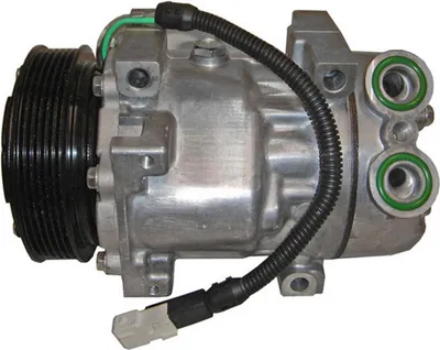 Produktbild von Klimakompressor 12 V Ø 119 mm MAHLE passend für u.a. PEUGEOT 406