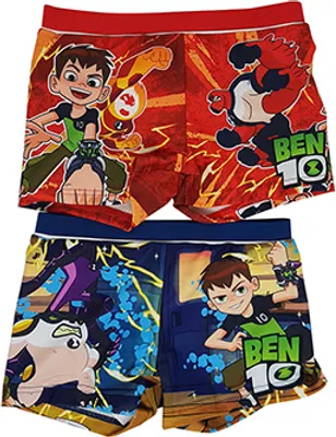 Obrázok produktu pre Ben10 sada 2 plaveckých šortiek modrá / červená 4 roky veľkosť 104