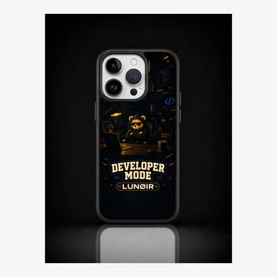 Obrázok produktu pre Puzdro na iPhone 14 Pro, ochranné puzdro s motívom pre vývojárov – značka LUNØIR ©