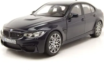 Produktbild von Norev 183236 BMW M3 Competition 2017 blau metallic 1:18