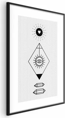 Produktbild von Posterpapier Poster - Symbols 60x90 cm Text n-C-0200-ao-a