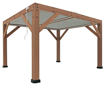 Obrázok produktu pre Westmann Karl 1311 pergola s lamelovou strechou Karl 4x3 m