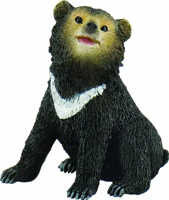 Produktbild von BULLYLAND Kragenbär Junges, 3 Jahr(e), Schwarz, Braun, Thermoplastisches Elastomer (TPE)