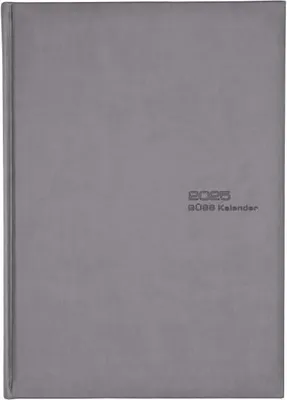 Produktbild von Buchkalender Manager-Timer 21x26cm 1 Woche/2 Seiten grau 2027