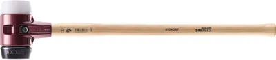 Obrázok produktu pre Kladivo na sane SIMPLEX-Ø100mm L1000mm Superplast.white/Gum.black mediumh