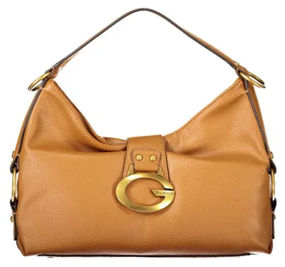 Produktbild von Elegante braune Damenhandtasche mit Fächern und Schutzfüßen
