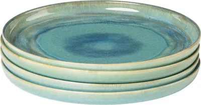 Produktbild von Gipfelstück Speiseteller-Set, Steinzeug , TIEFER SEE