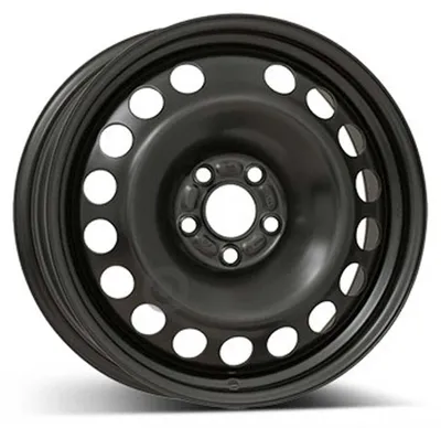Produktbild von 17 Zoll Stahlfelge ALCAR 17"x7.5" 5x107.95 PCD ET55 63.30mm Felge Schwarz