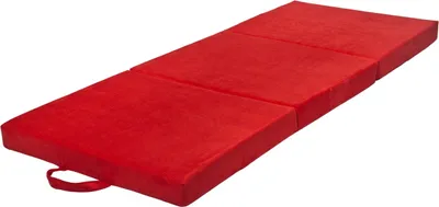 Produktbild von Faltbare Matratze 80x200x10cm Rot