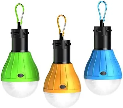 Produktbild von Camping Zubehör, Winzwon Campinglampe, Zeltlampe, Notfallleuchte LED Camping Laterne Batteriebetrieben, Geschenke für Kinder, Glühbirne Notlicht für Camping Angeln Stromausfall Notfall Hurricane