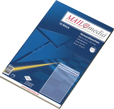 Zdjęcie produktu dla mayer-network 30002516 Koperty z recyklingu - C4, bez okienka, samoklejące, 90 g/m², brązowe, 10 szt