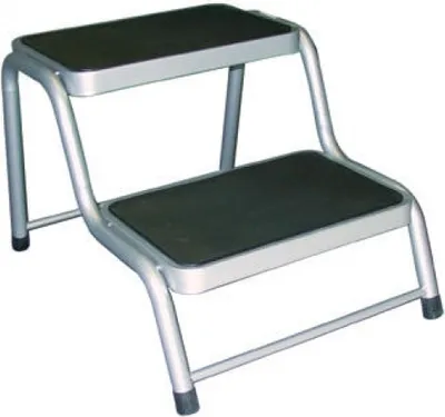 Immagine prodotto di Doppio gradino in acciaio, altezza 38 cm