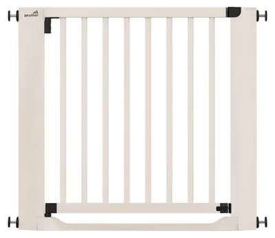 Produktbild von Geuther Easylock Treppenschutzgitter - Holz - 87-95 cm - Oatmeal