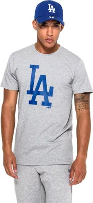 Produktbild von New Era MLB Los Angeles Dogers Logo Tee Grey Fan M L XL XXL XXXL T T-Shirt Men(XL,Grey)