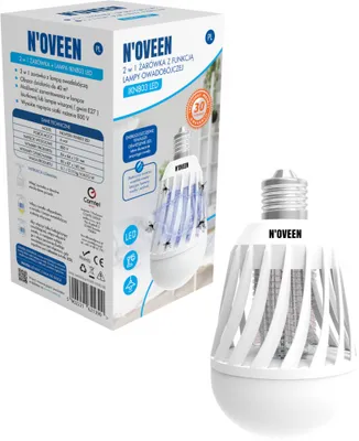 Obrázok produktu pre Mosquito Killer Lamp Insect Killer insekticídna lampa žiarovka IKN803 LED