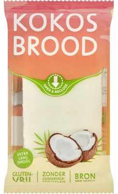 Produktbild von Theha Kokosbrood Kokosbrot 275g – Saftiges Kokosbrot, süßer Snack & Aufstrich