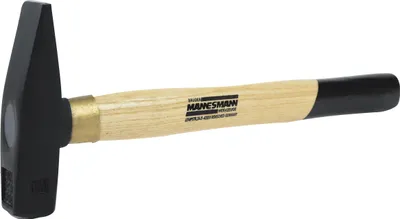 Produktbild von Brüder Mannesmann Schlosserhammer 300 g, schwarz, mit rutschfestem, ergonomische