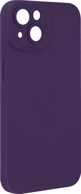 A dark purple phone case is shown from a side angle against a white background.
