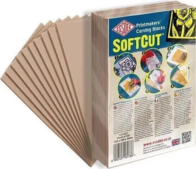 Zdjęcie produktu dla Essdee Softcut Lino 100x75x3 mm (10 Pack)