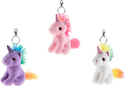 Produktbild von Heunec KEYRING Einhörner 3-fach Größe 8 cm