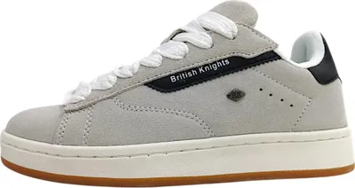 Image de Chaussures de sport pour hommes British Knights, lacets, couleur grise, style décontracté