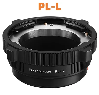 Obrázek produktu pro Adaptér objektivu PL-L na bajonet L - Adaptér pro objektivy s bajonetem PL pro fotoaparáty s bajonetem L (LUMIX L, Leica L, Sigma L) - Manuální ostření - Bez automatického ostření - Adaptér pro bajonet L
