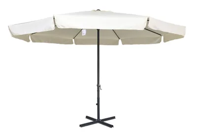 Obrázek produktu pro ROJAPLAST Slunečník zahradní STANDART, 400 cm, bílý
