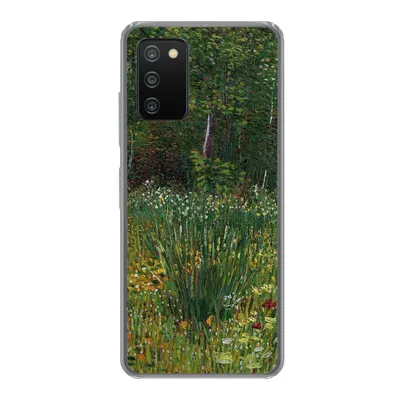 Produktbild von MuchoWow® Handyhülle Schutzhülle Hülle für Samsung Galaxy A03s Asnières - Vincent van Gogh Silikon Softcase Handy Hülle - Schutz