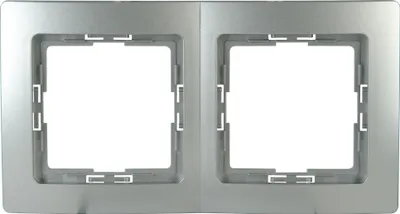 Produktbild von Kopp Paris Silber 2-fach Rahmen