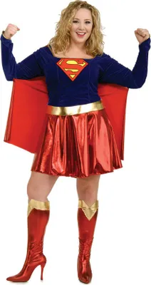 Produktbild von Supergirl Kostüm Karneval Größe: XL