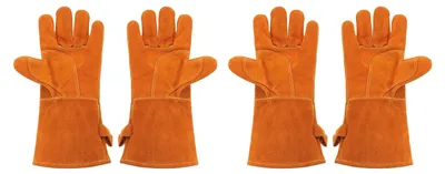 Immagine prodotto di Solidchoice - 2 paia di guanti da lavoro resistenti al calore, ideali per barbecue e giardinaggio