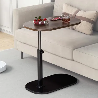 Produktbild von Höhenverstellbarer C-förmiger Beistelltisch für Sofa