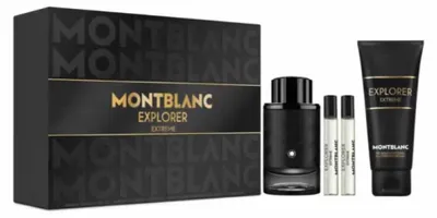 Produktbild von Montblanc Explorer Extreme Eau De Parfum Spray 100ml Set 4 Artikel