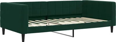 Produktbild von vidaXL Tagesbett Dunkelgrün 100x200 cm Samt
