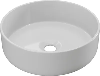 Produktbild von Keramik-Waschtisch rund - Weiß glänzend - 36 cm - LENISO II