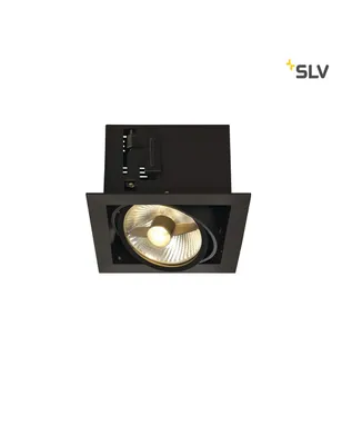 Produktbild von SLV 115540 KADUX 1 ES111 Downlight mattschwarz max. 75W