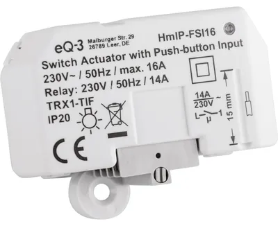 Productafbeelding van Draadloze IP-schakelaar Homematic HmIP-FSI16, 230 V, 16 A, 3220 W