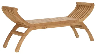 Obrázek produktu pro vidaXL Zahradní lavice pro 2 osoby, 126 cm, masivní dřevo, teak, přírodní
