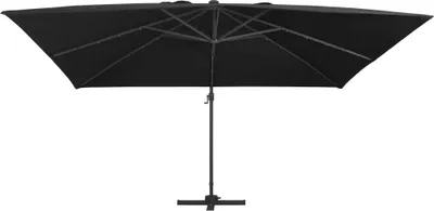 Immagine prodotto di Ombrellone a Sbalzo con LED Palo in Alluminio 400x300 cm Nero