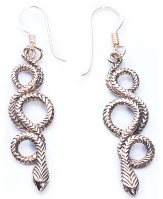 Produktbild von Ohrhänger, Ohrringe Schlange Bronze Schmuck