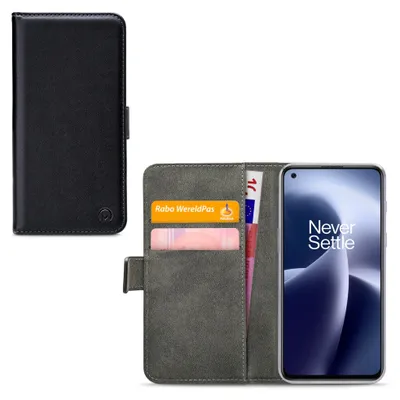 Produktbild von Mobilize PolyurethanLeather Book Case Black OnePlus Nord 2T 5G
